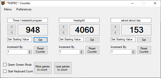 Rest Counter with 3 panels.